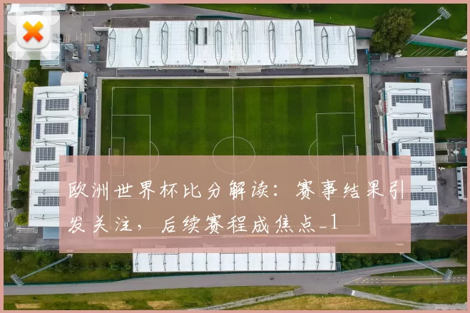 欧洲世界杯比分解读：赛事结果引发关注，后续赛程成焦点_1